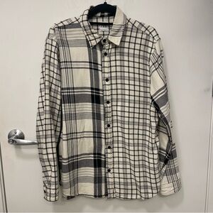 Zara Flannel Button Down